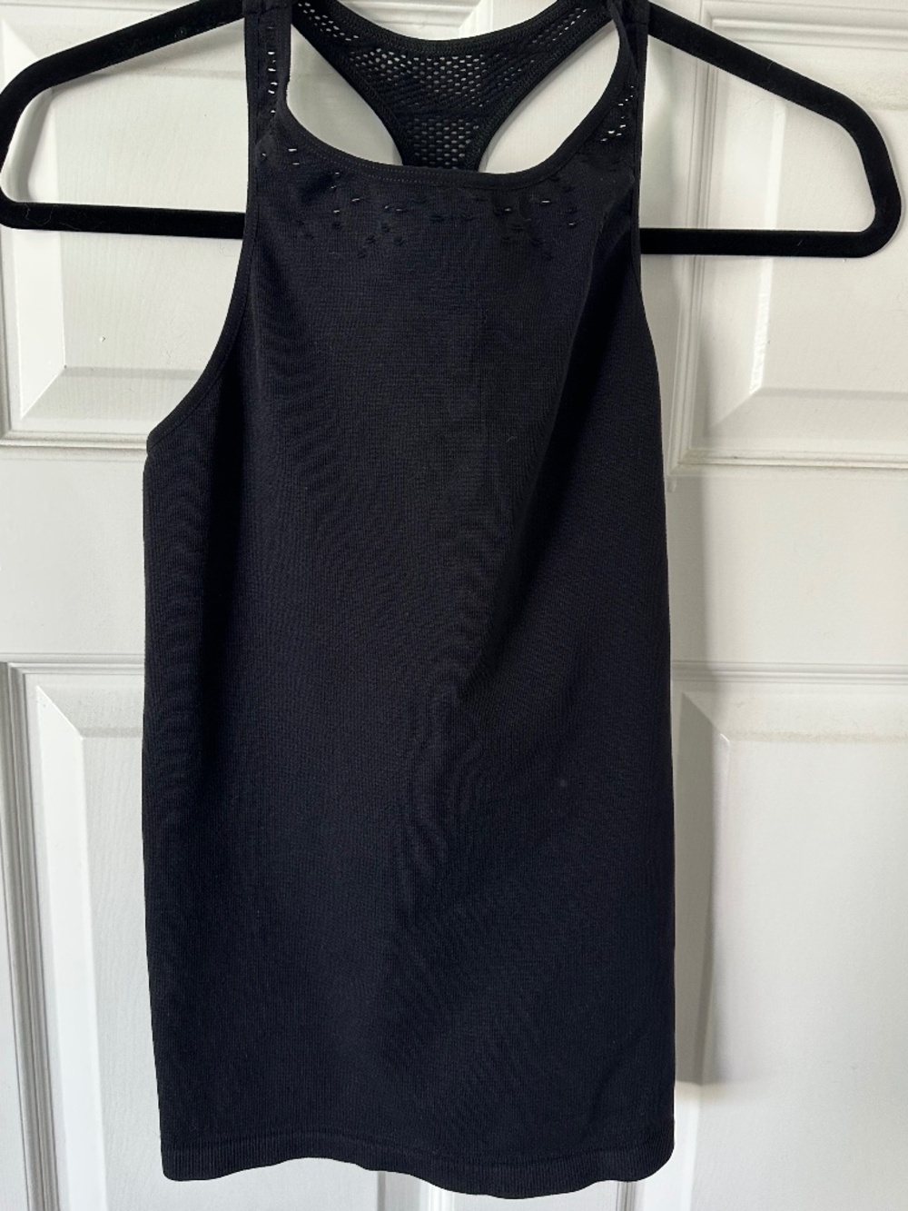 Free People Movement seamless laser cut halter Tank. NWOT